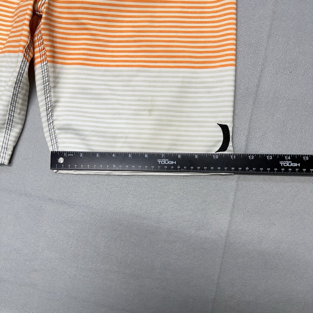 Hurley Phantom Board Shorts Mens 34 Blue Orange Striped Surf Swim‎ Trunks Beach - Picture 7 of 17